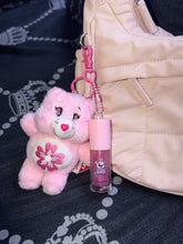 Load image into Gallery viewer, pink sakura care bear lippie charm

