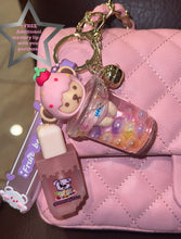 Load image into Gallery viewer, strawbeary icecream lippie bag charm
