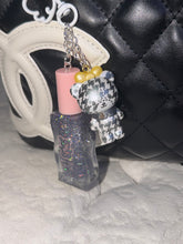 Load image into Gallery viewer, hk checkered teddy lippie charm

