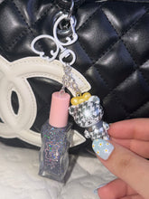 Load image into Gallery viewer, hk checkered teddy lippie charm
