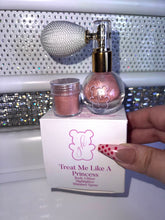 Load image into Gallery viewer, Treat Me Like a Princess Glitter Body Highlighter Shimmer Spray
