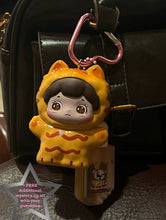 Load image into Gallery viewer, Mango Kitty Bao Bao lippie Bag Charm
